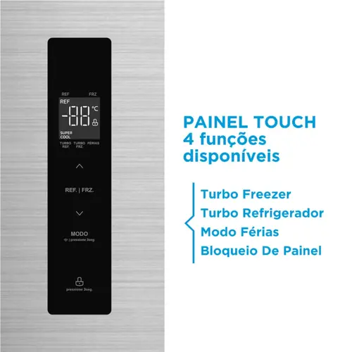 Refrigerador Midea Side by SIde 511L Inverter