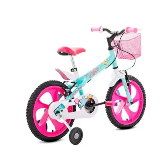 Bicicleta Houston Lumi Feminina Infantil Aro 16