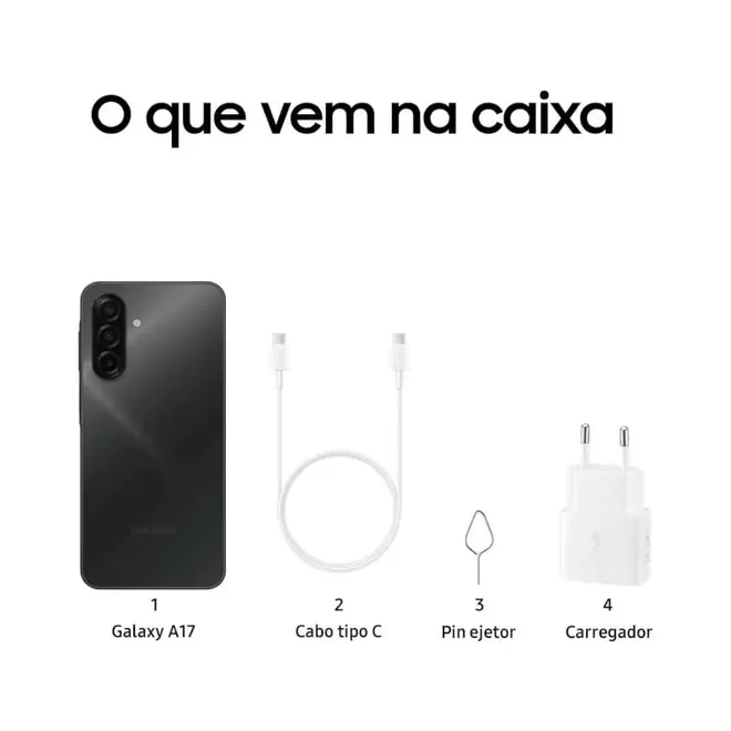 Smartphone Samsung A17 128GB 4RAM 6,7" A175F