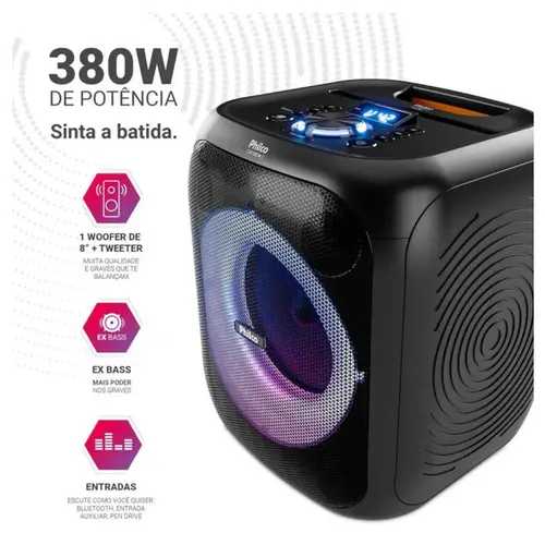 Caixa Acustica Philco PCX4800 380W