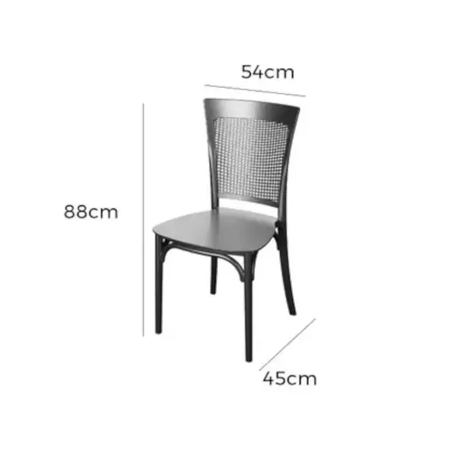 Cadeira Forte Plástico Robust Palha