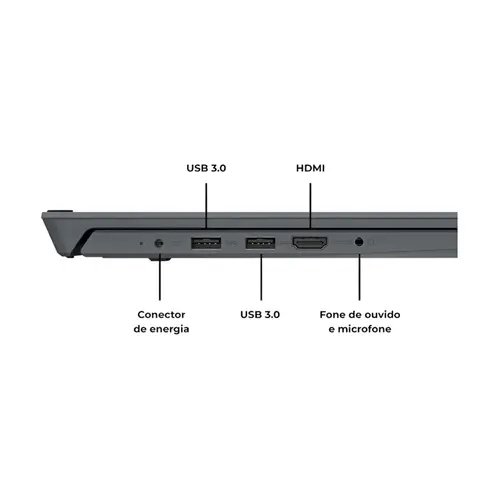 Notebook Positivo Celeron 4GB 128GB Windows11 C4128b-15"