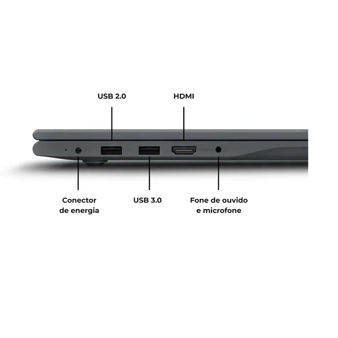 Notebook Positivo Celeron 4GB 128GB Windows11 C4128A-14"