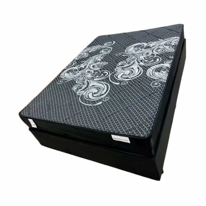 Box Plumatex Smart Black Molas Ensacadas 138X188x64