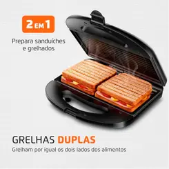 Grill Sanduicheira Mondial Master S-20