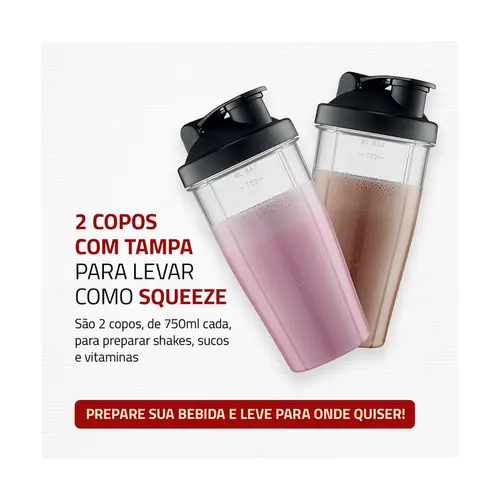 Liquidificador Mondial Personal Blender DG-01