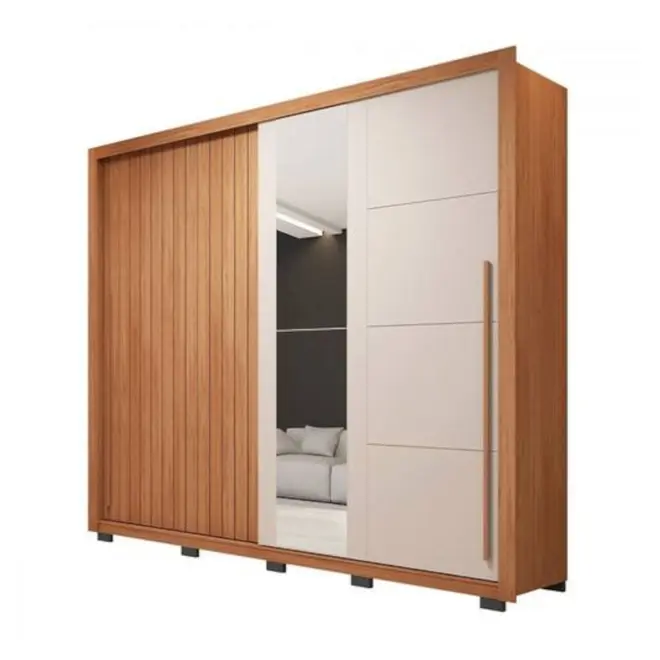 Guarda Roupa Caemmun Romanus Lux 2 Portas 4 Gavetas 100% MDF