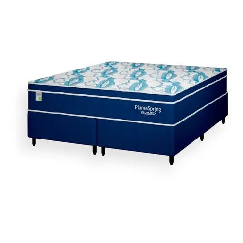 Box Plumatex Pluma Spring Blue 193X203
