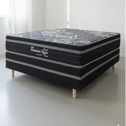 Cama Box Topázio Diamante Negro Molas Ensacadas 198X200