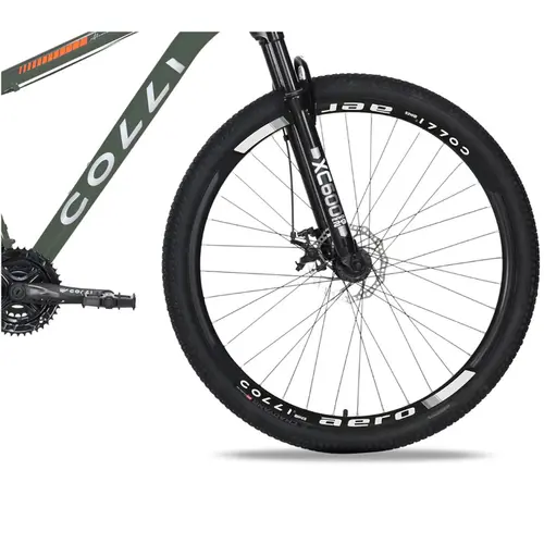 Bicicleta Colli Collina Aro 29 Freio a Disco Verde Militar