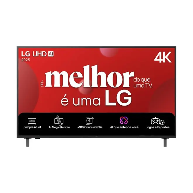 Smart TV Led LG 4K 50" LG UHD 50UA85 Processador a7