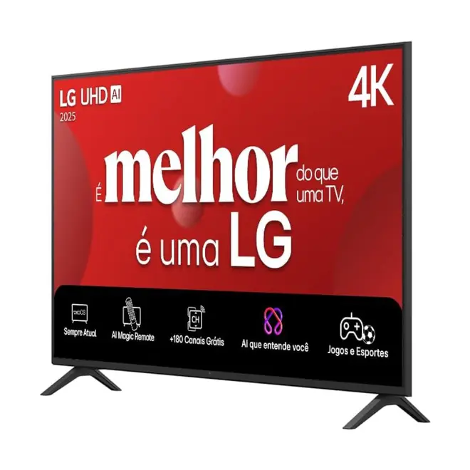 Smart TV Led LG 4K 50" LG UHD 50UA85 Processador a7