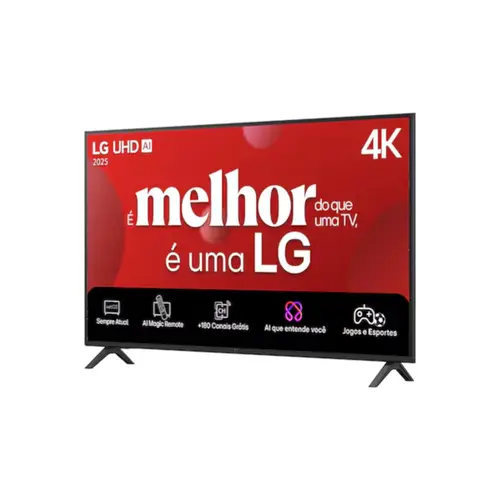 Smart TV 86" 4K LG UHD 86UA85 com Processador a7