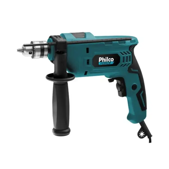 Kit Furadeira Philco 220V PFU01MF Preto/Azul 220V
