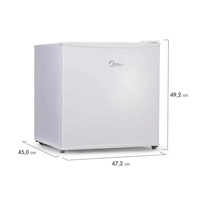 Frigobar Midea 45 Litros Inverter Bivolt Degelo Manual MDRD086FGD013 BRANCO BIVOLT