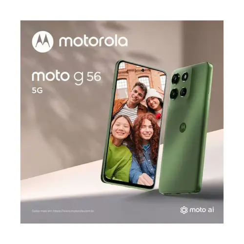 Smartphone Motorola Moto G56 5G 256GB Verde