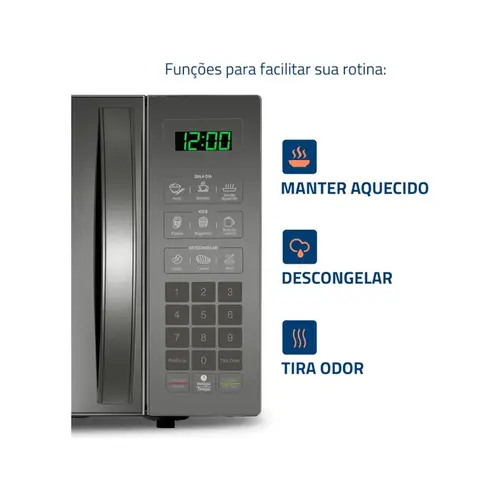 Micro-ondas Mondial 34L MO-02-34-E