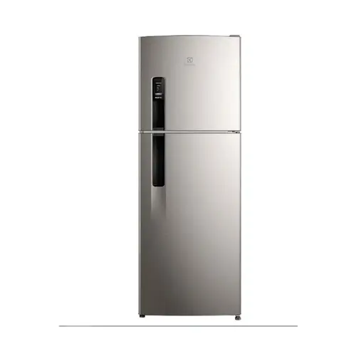 Geladeira Electrolux Frost Free 400L Inverter Duplex Inox Look (IF44S)