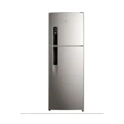 Geladeira Electrolux Frost Free 400L Inverter Duplex Inox Look (IF44S)