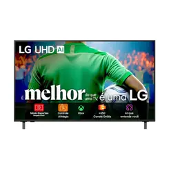 Smart TV LG Led UHD 4K UA85 de 75" polegadas