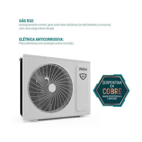 Ar-Condicionado Philco Split Inverter 18000BTUs Frio PAC18FB