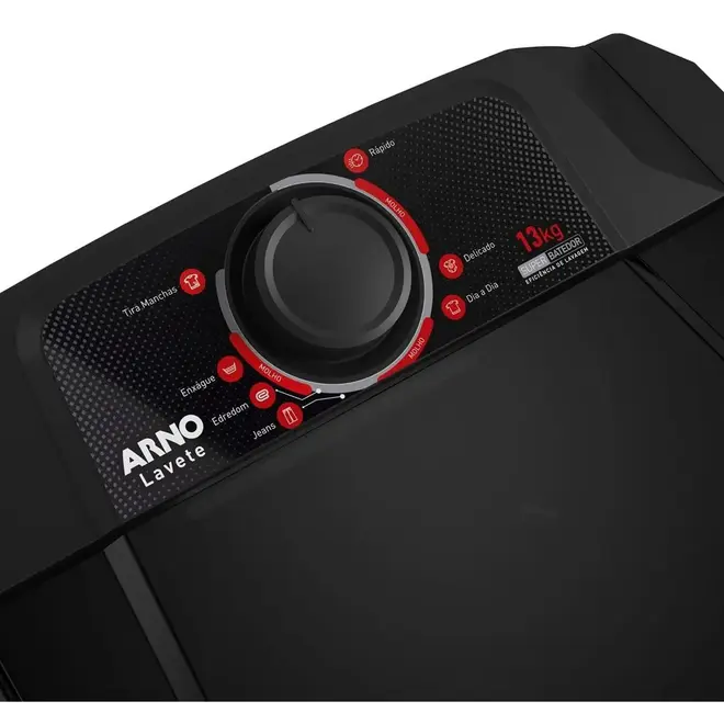 Lavadora Arno 13kg LAS13 Semi-Automática Preto