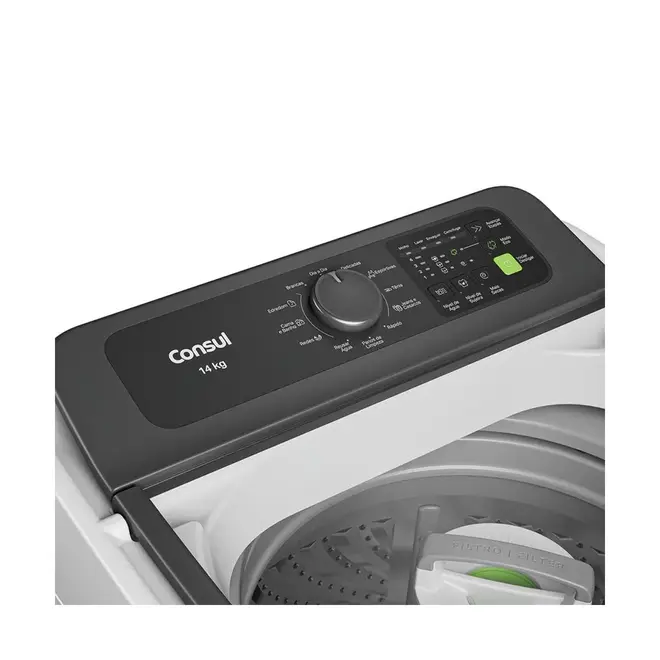 Lavadora Consul 14kg Branca com Modo Eco - CWN14AB