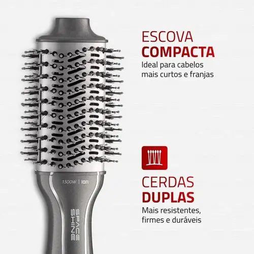 Escova Secadora Mondial Slim Grafite ES-20
