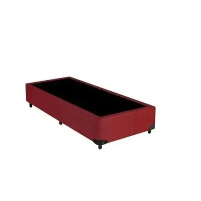 Base de Cama Socimol Superio Sintra 80x200x30 Vermelho