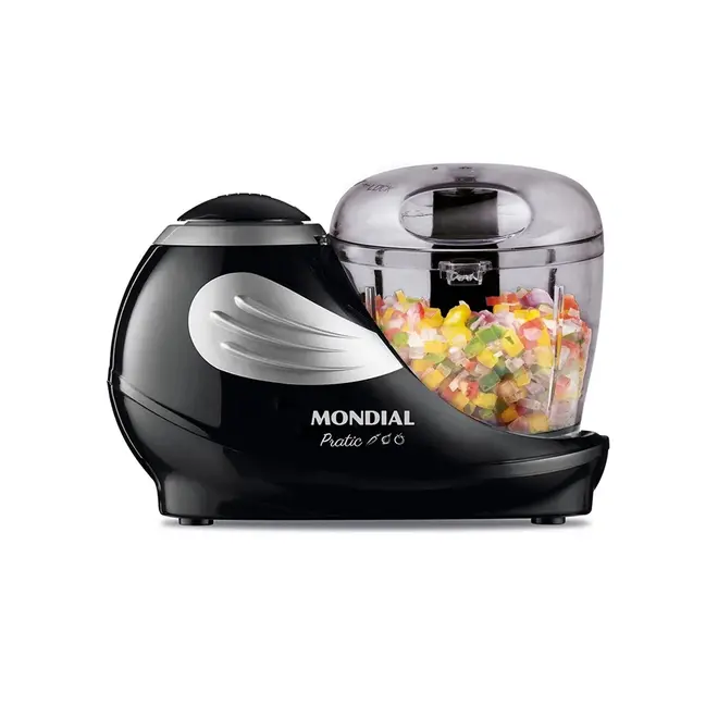 Mini Processador Mondial MP-05-B Preto Bivolt