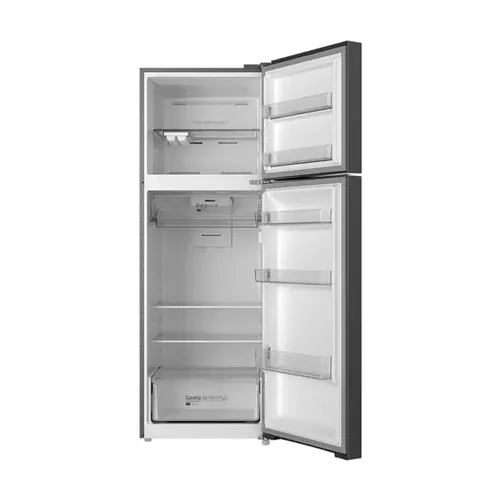 Geladeira Midea Frost Free Duplex 394L Inverter Cor Inox