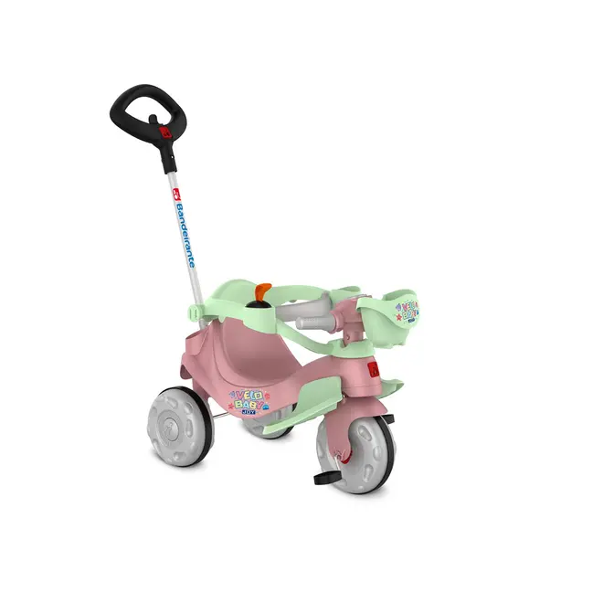 VeloBaby Bandeirante JoyPasseio Azul/Rosa