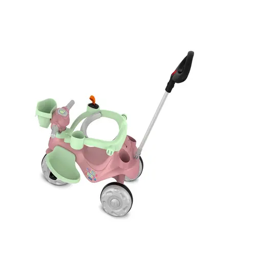 VeloBaby Bandeirante JoyPasseio Azul/Rosa