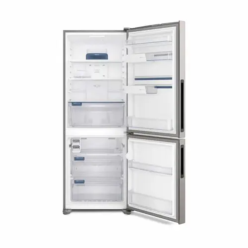 Geladeira Electrolux Frost Free Inverse 490L Inverter AutoSense Inox Look IB7S