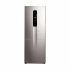 Geladeira Electrolux Frost Free Inverse 490L Inverter AutoSense Inox Look IB7S