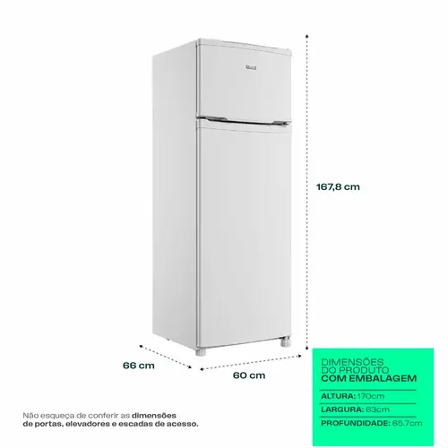Geladeira Consul Cycle Defrost 332 Litros CRD37MB
