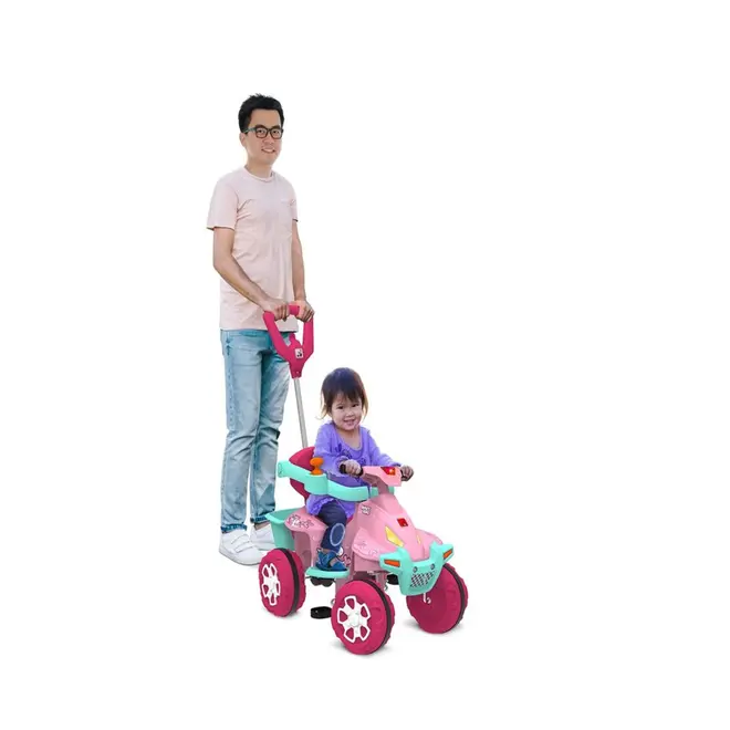 SmartQuad Bandeirante Passeio Rosa/Azul
