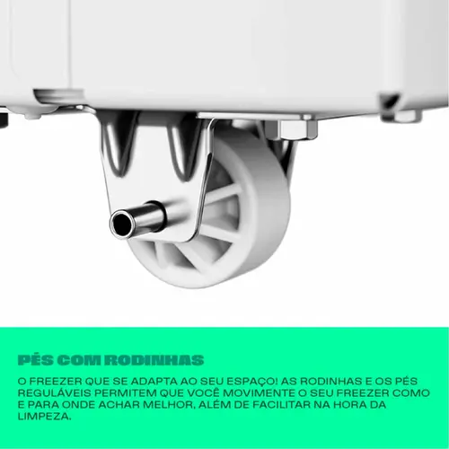 Freezer Horizontal 528 Litros Consul Branco - CHB53MB