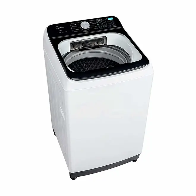 Máquina de Lavar Midea 14kg Top Load Agitador Branca