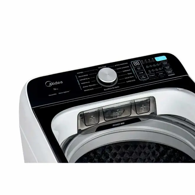 Máquina de Lavar Midea 16kg Wave Agitator Branca