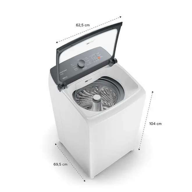 Máquina de Lavar 14kg Brastemp com Smart Sensor - BWJ14AB