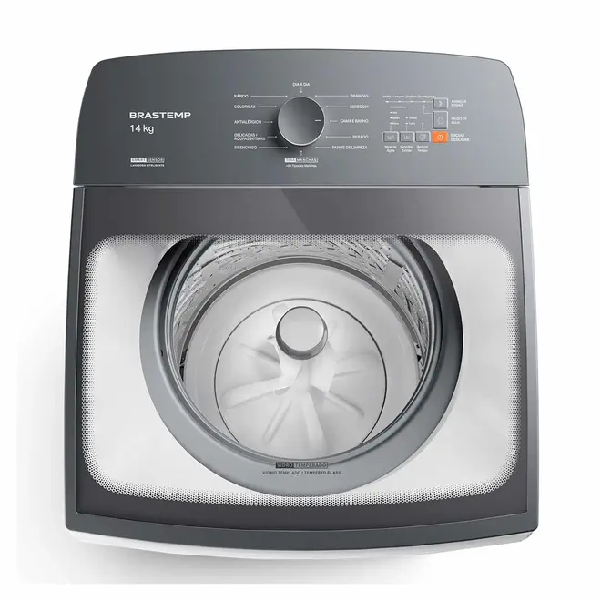 Máquina de Lavar 14kg Brastemp com Smart Sensor - BWJ14AB