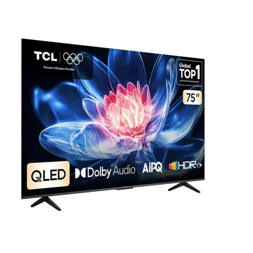 Smart TV TCL 75" QLED 4K 75T6C