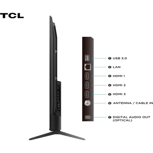 Smart TV TCL 75" QLED 4K 75T6C