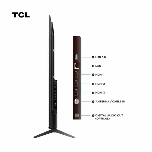 Smart TV TCL 65" Polegadas QLED 4K Google 65T6C