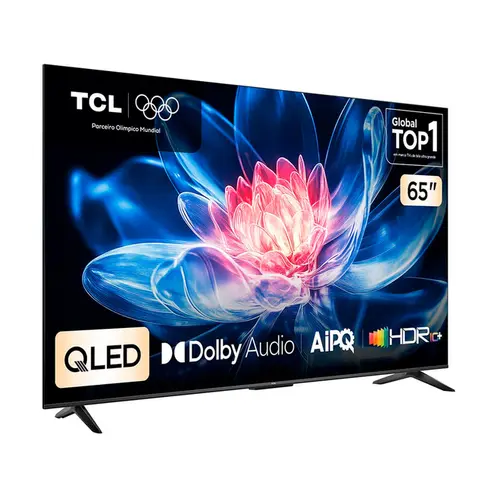 Smart TV TCL 65" Polegadas QLED 4K Google 65T6C