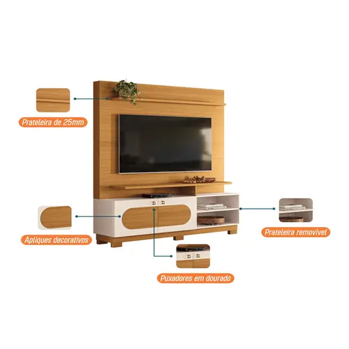 Estante Home HB Moveis Axis