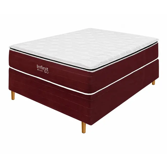 Cama Box Topazio Infinit Superl 198x200x62