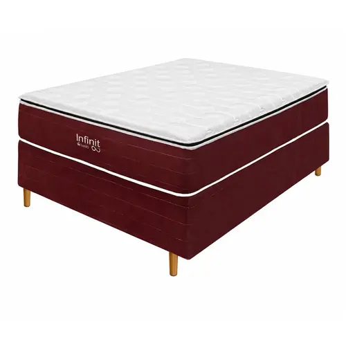 Cama Box Topazio Infinit Superl 198x200x62