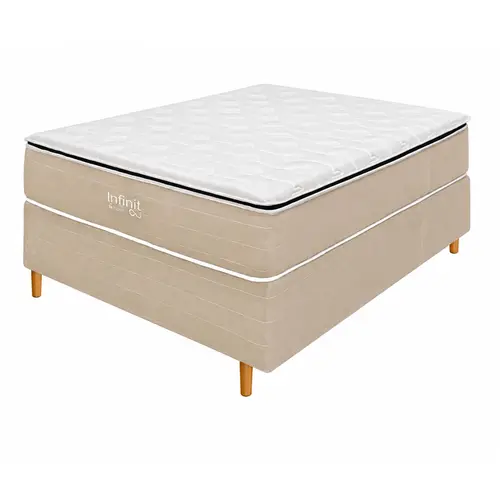 Cama Box Topazio Infinit Superl 158x198x62
